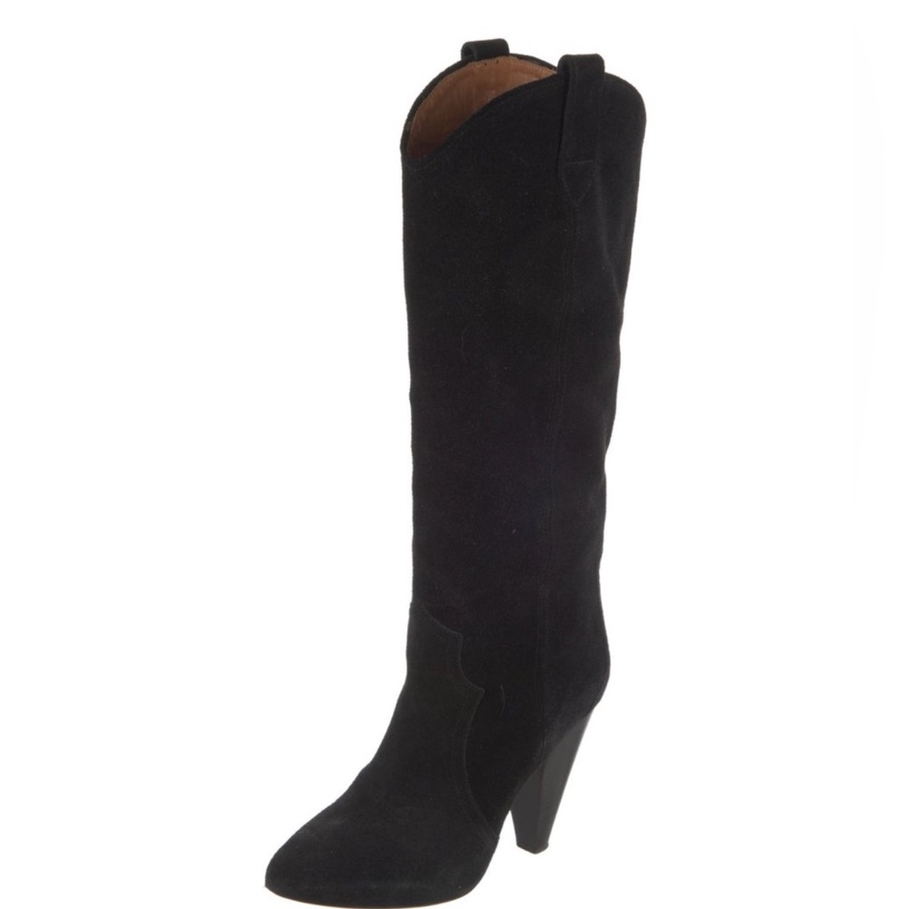 Isabel Marant black suede boots